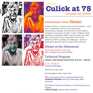 Culick at 75